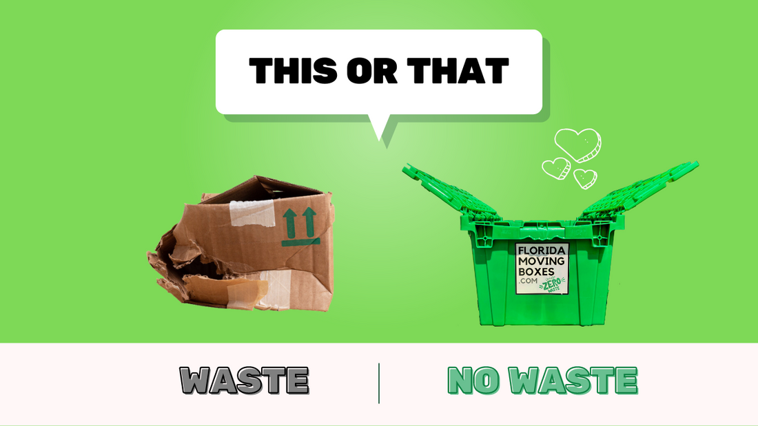 Going Green with Reusable Boxes: A Comparison with Buying Cardboard Boxes