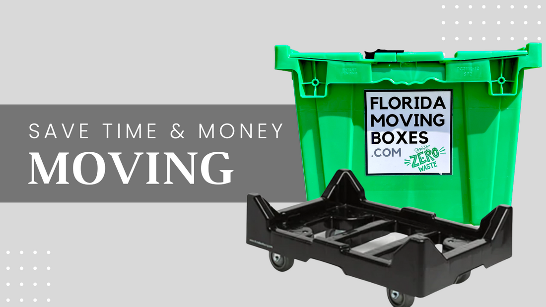 Save Time and Money on Your Next Move with Reusable Moving Boxes and Dollies