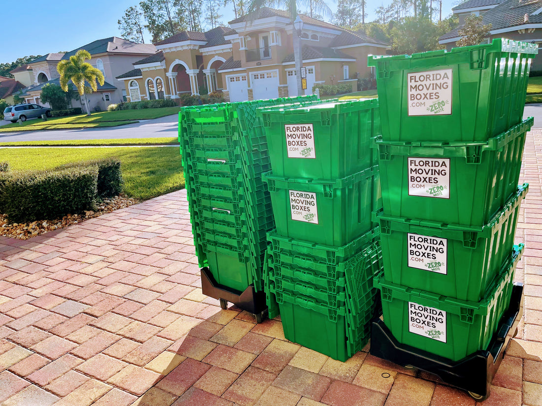 Cut Costs and Waste: Rent Reusable Moving Boxes for Your Orlando Move