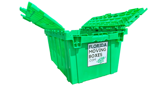 moving a residential home or apartment in Central Florida - Orlando Windermere Winter Park Winter Garden Clermont Maitland Oakland Melbourne. Rent reusable moving boxes from Florida Moving Boxes.
