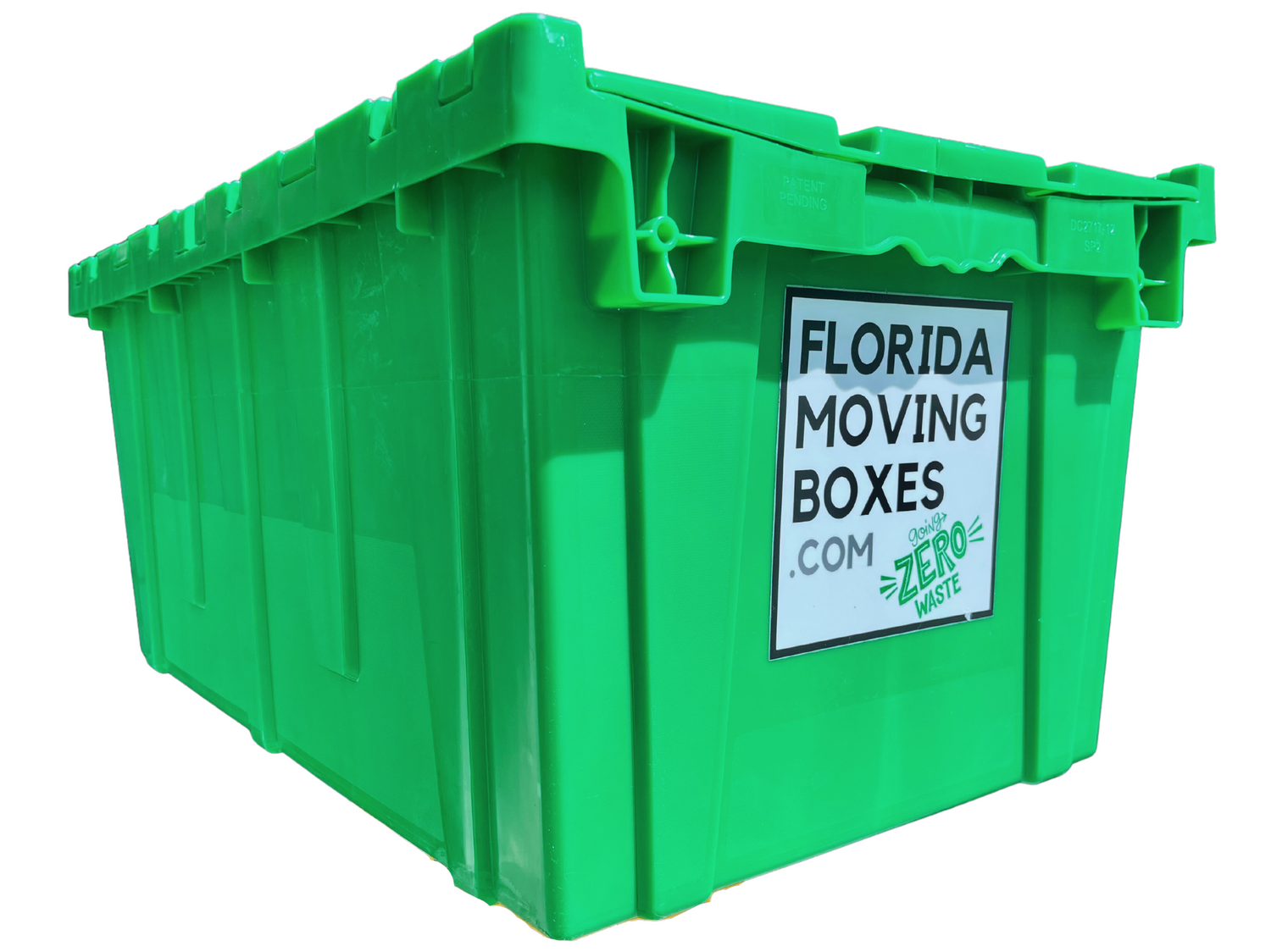 reusable moving boxes. much better than cardboard boxes. Box crate and bin rentals in Orlando Florida for business office and home moves and storage